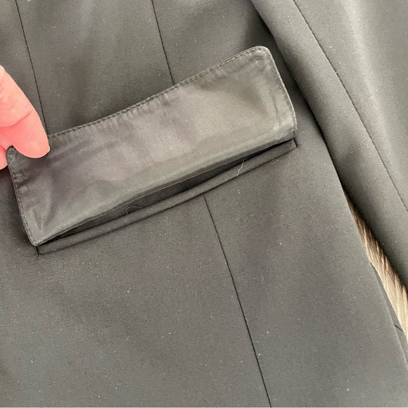 Lafayette 148 New York Black Blazer Jacket - Picture 9 of 11